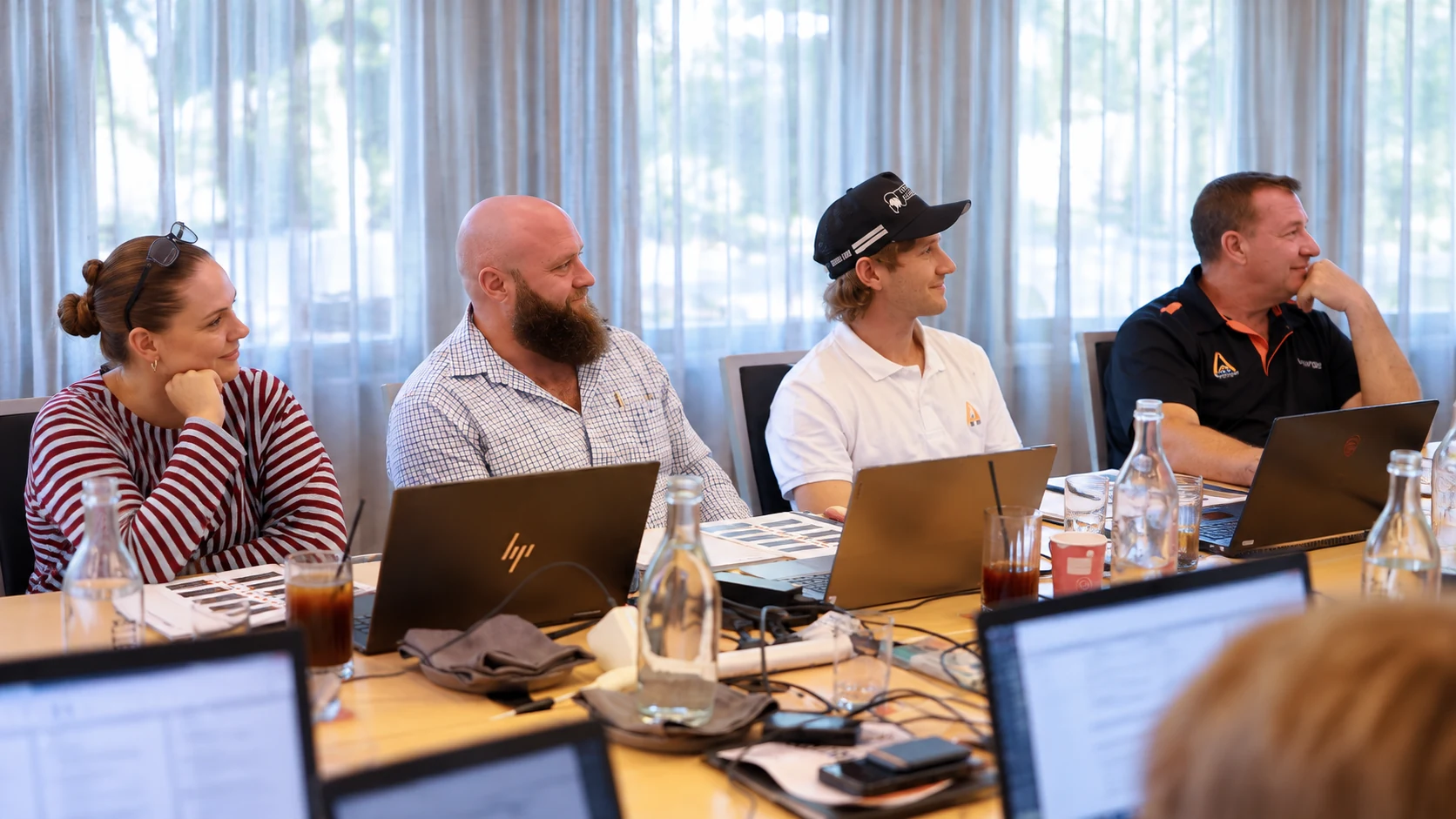 Business owners together in an ARC workshop